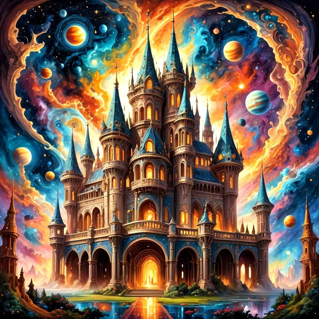 Surreal Palace of Constellations Image