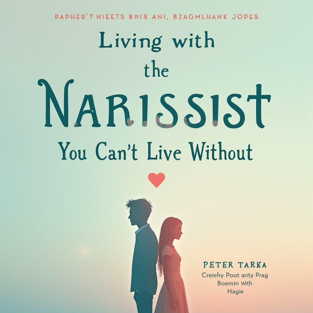 Serene Couple with Narcissist Mirror Reflection