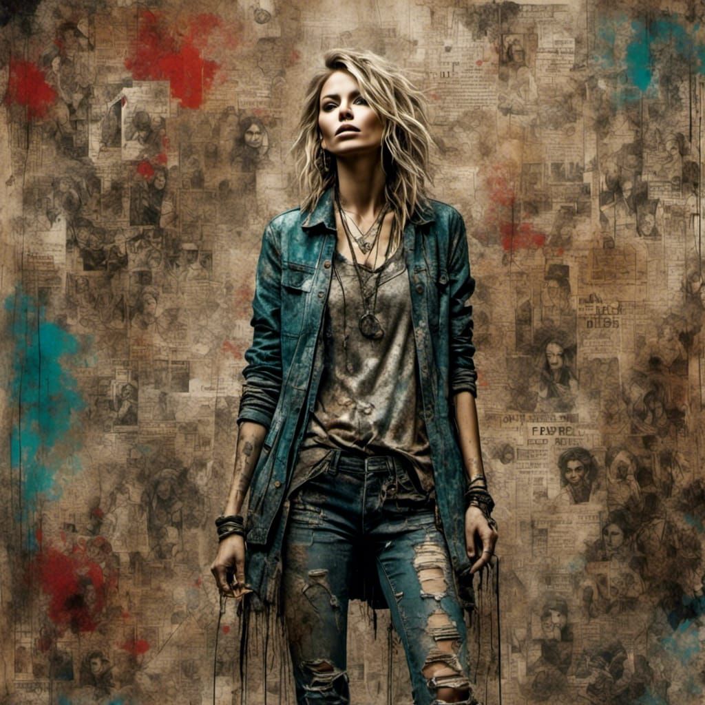 Michelle Pfeiffer Rocks the Stage in Expressionist Painting