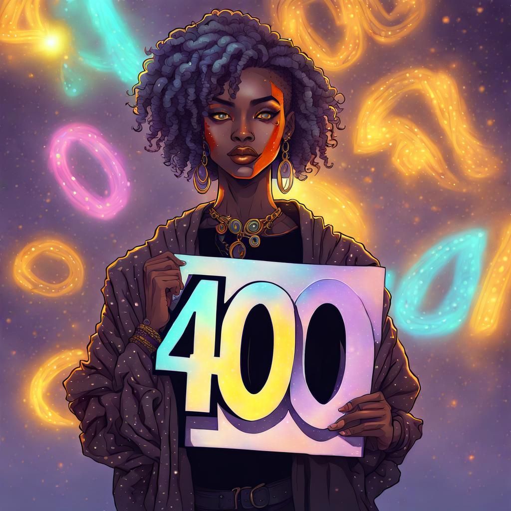 Nonbinary Person Celebrates Milestone in Colorful Paint Spla...