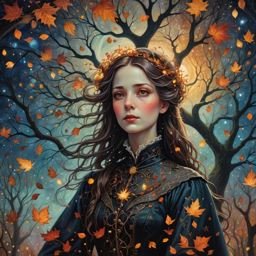 Surreal Autumn God Reveals Winter Landscape