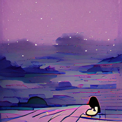 Evocative Image of Loneliness and Isolation