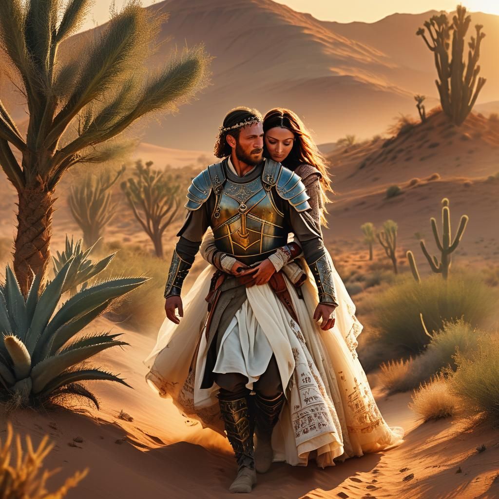 Jewish Warrior Embarks on a Heroic Journey Through the Deser...