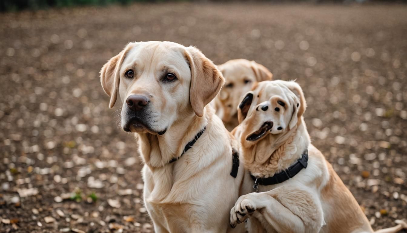 Realistic Labrador Retriever in Professional Photography