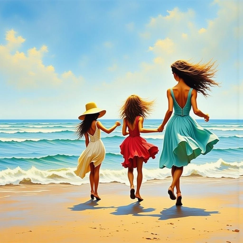 Family Summer Fun at the Beach