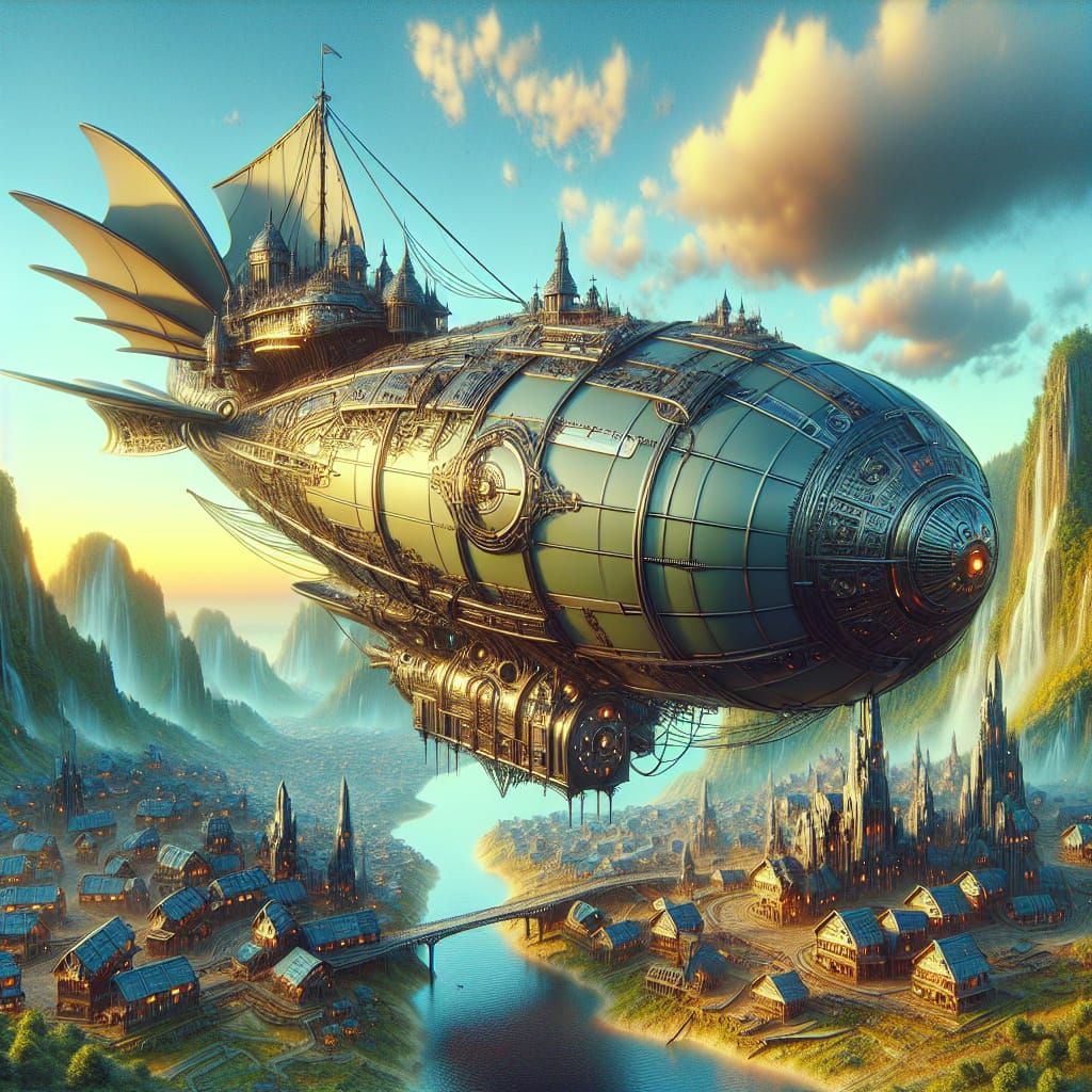 Blimp in the Sky