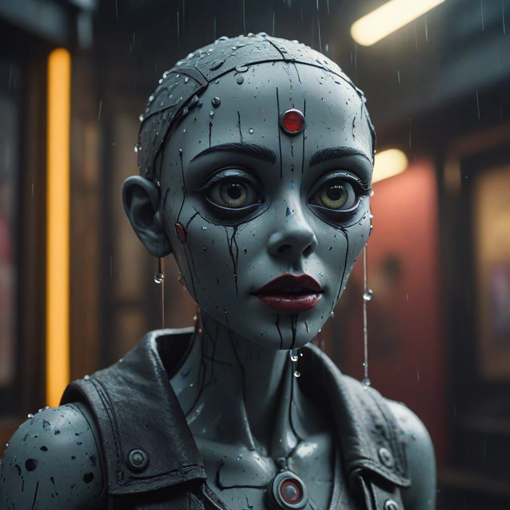 Dystopian Marionette in Technicolor Realism