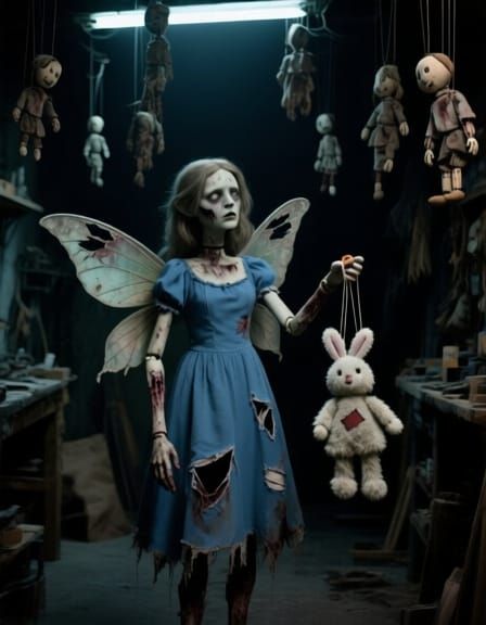 Dark Fantasy Workshop of Rotting Marionettes
