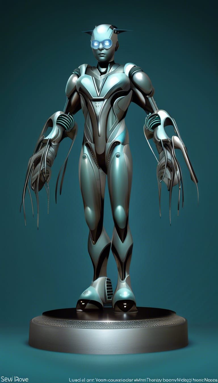 Iron Visor: Futuristic Scientist in LightWave 3D