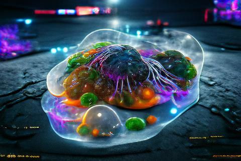 Cosmic Jellyfish Constellations in Hyperrealistic 3D