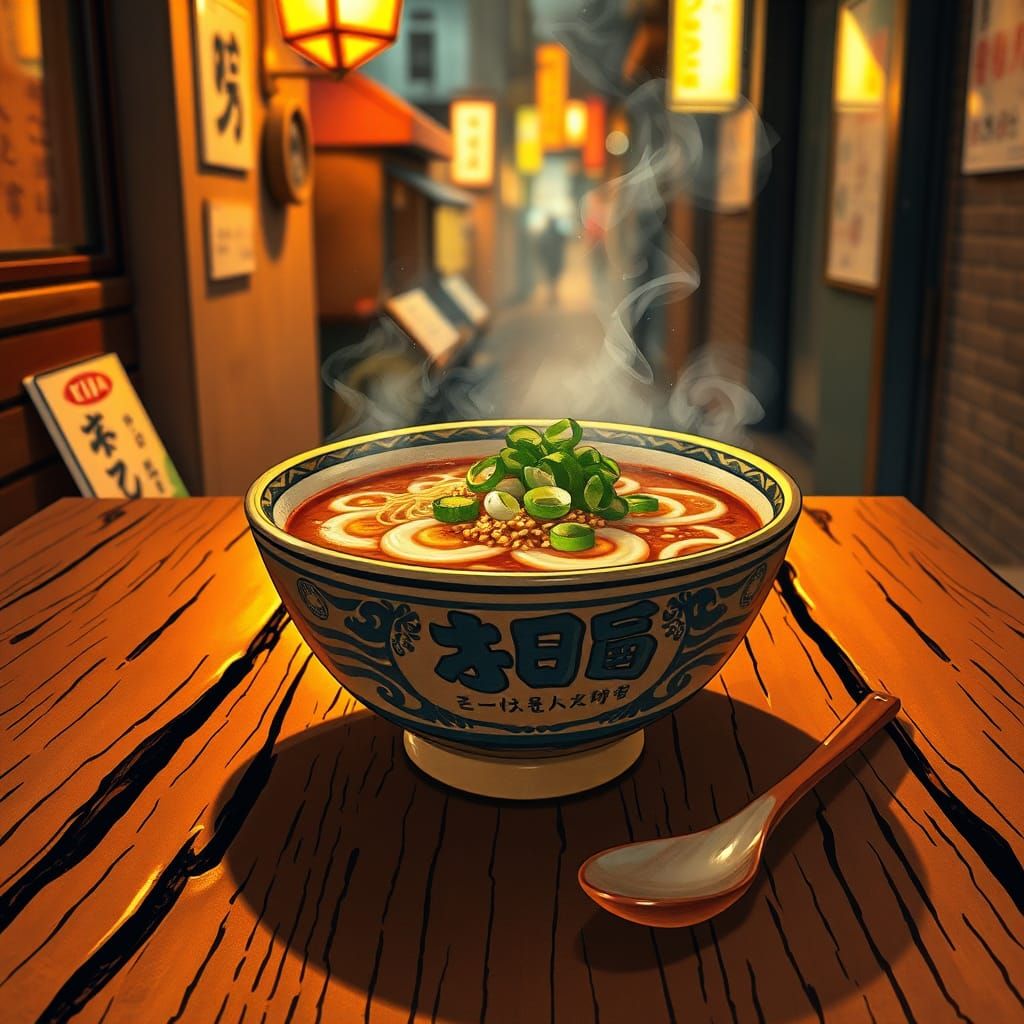 Ramen Bowl Art: Murakami, Mead, and Jean Styles