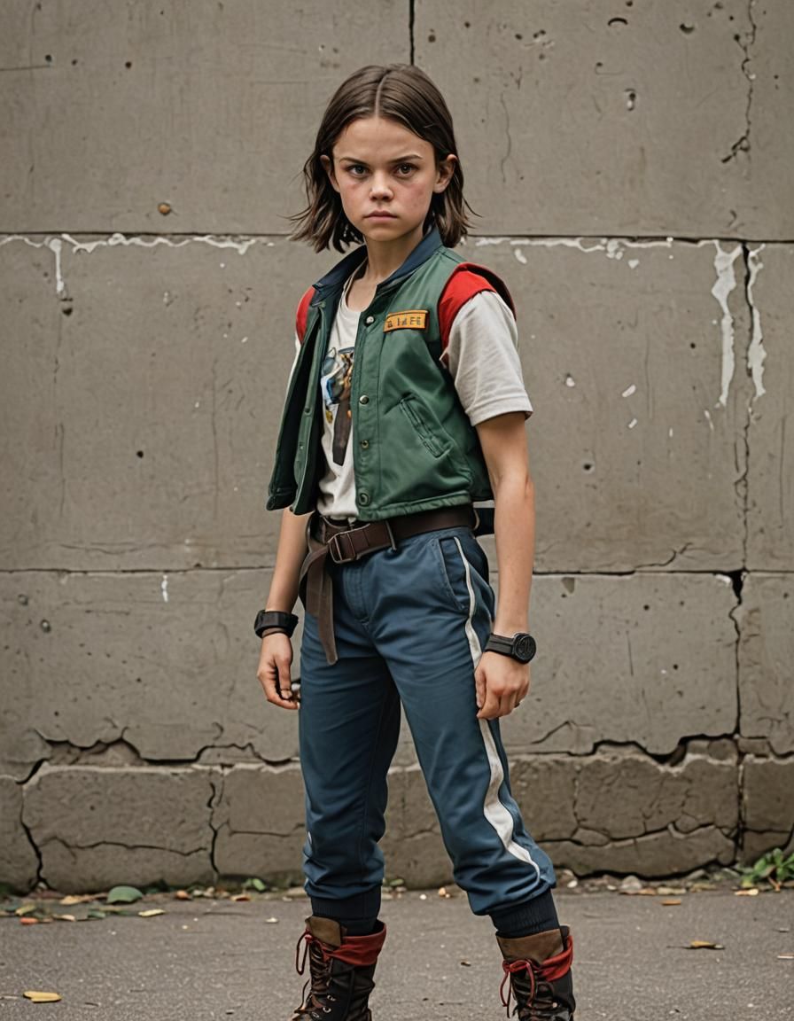 Dafne Keen as Laura Matsuda Concept Art