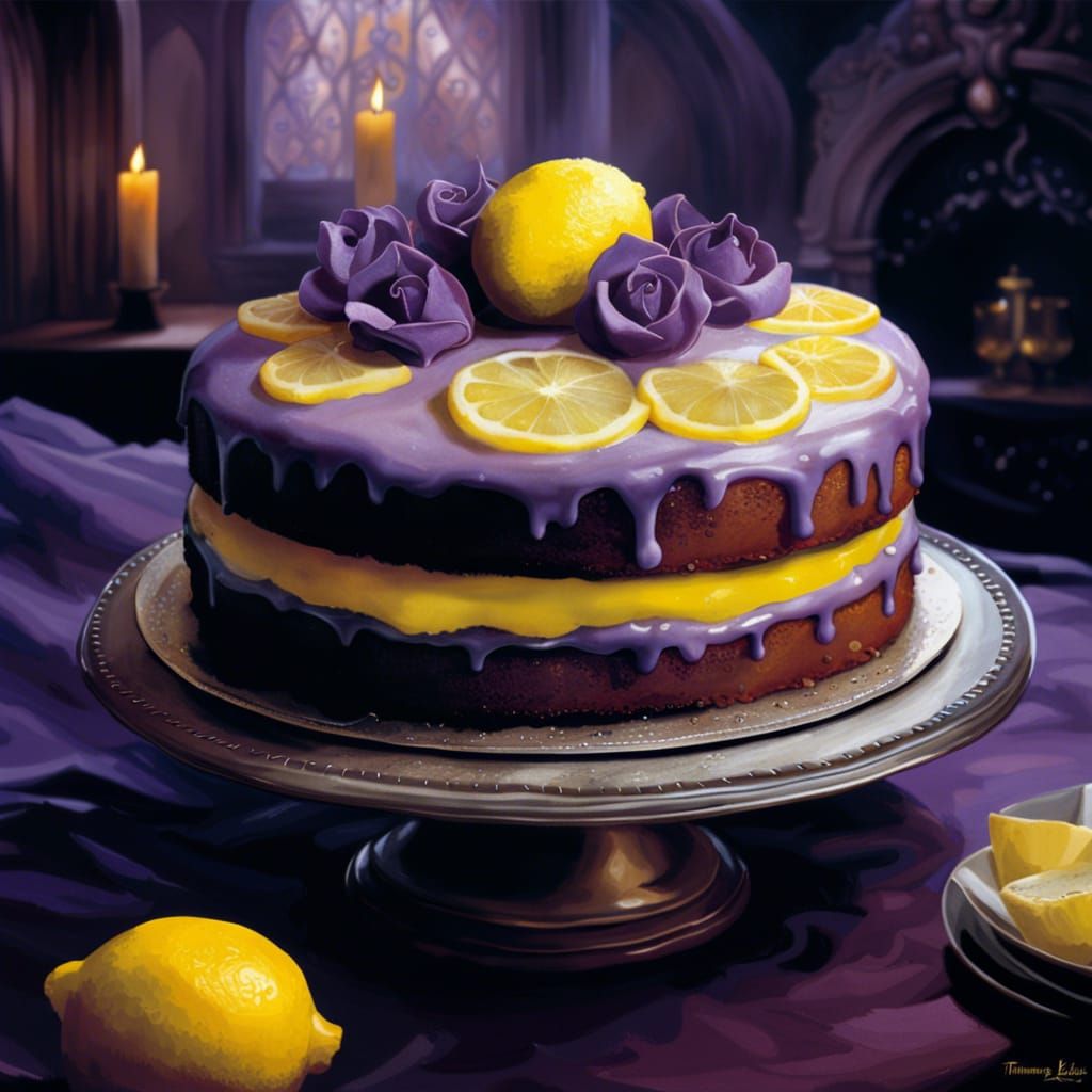 My Perfect Lemon Birthday Cake