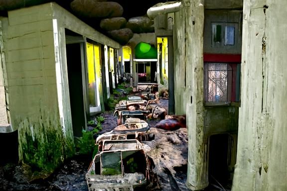 Post-Apocalyptic Village: Zombie Motel