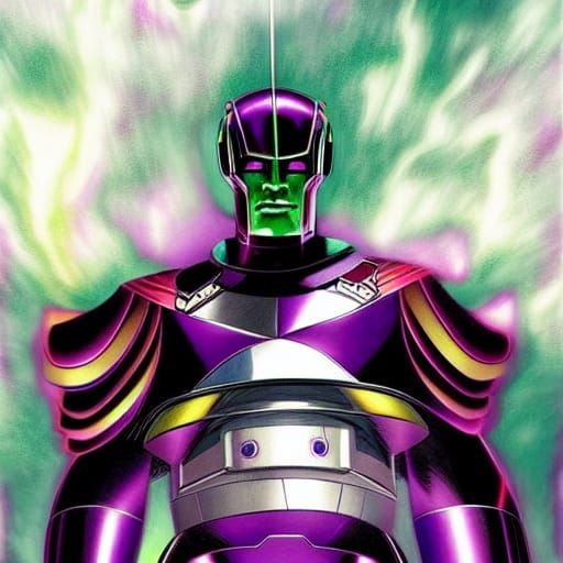 Kang the Conqueror in Anime Style