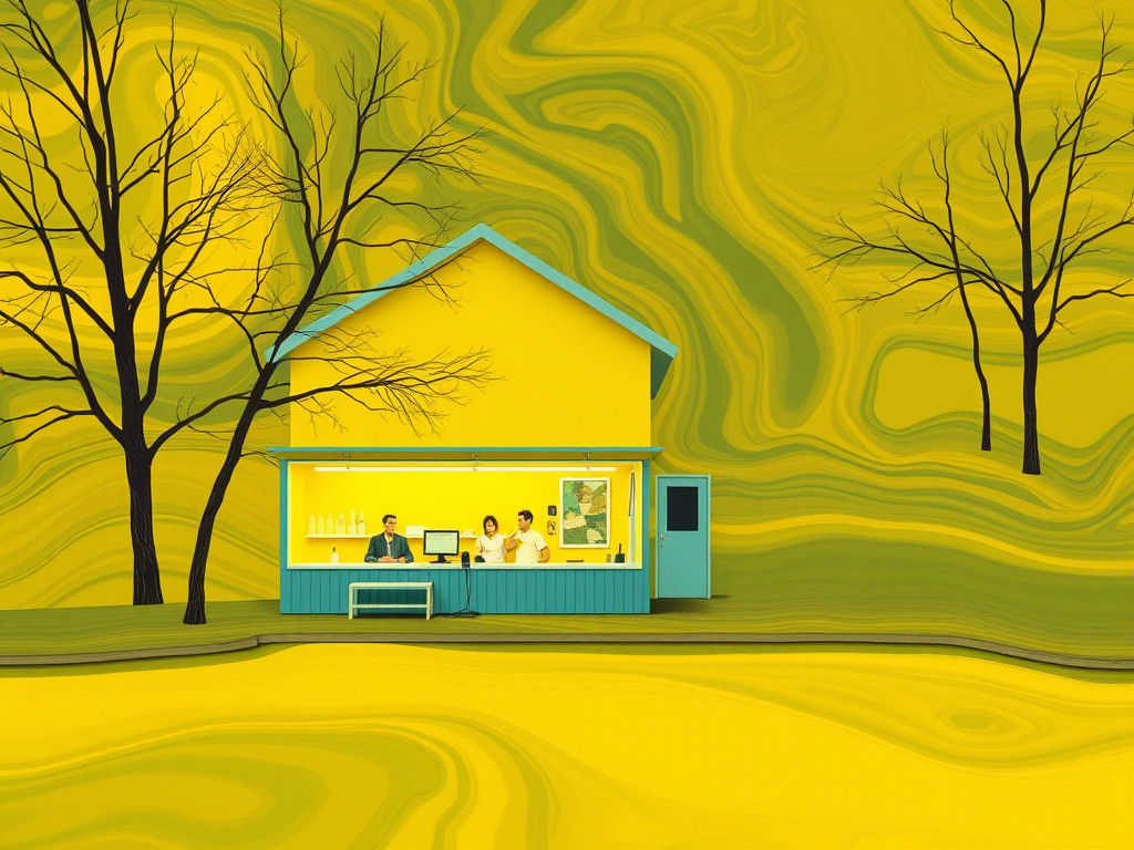 Fluid Breaker in Fauvism Style