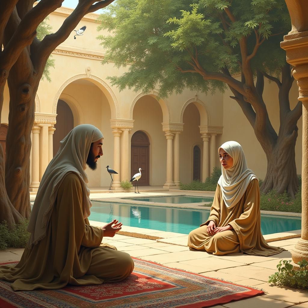 Ibn al-Arabi and Fatimah: Spiritual Guidance in Oasis
