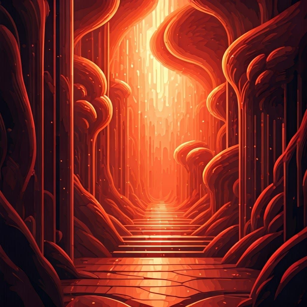 Romantic Retro Vector Card with Swirling Elements