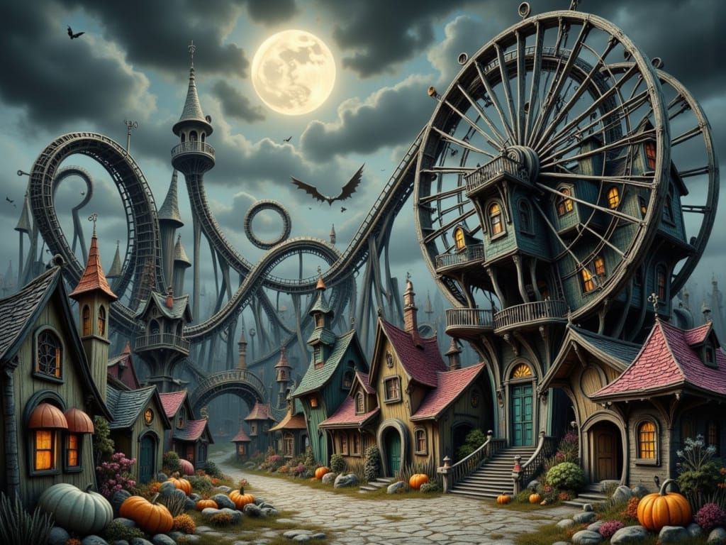 Gothic Carnival: A Tim Burton Halloween Town