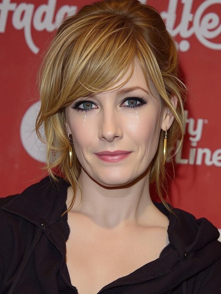 Expressive Impasto Painting of a Crying Woman