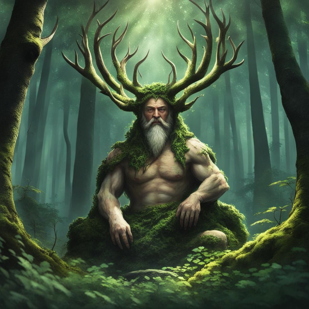 Ethereal Forest God