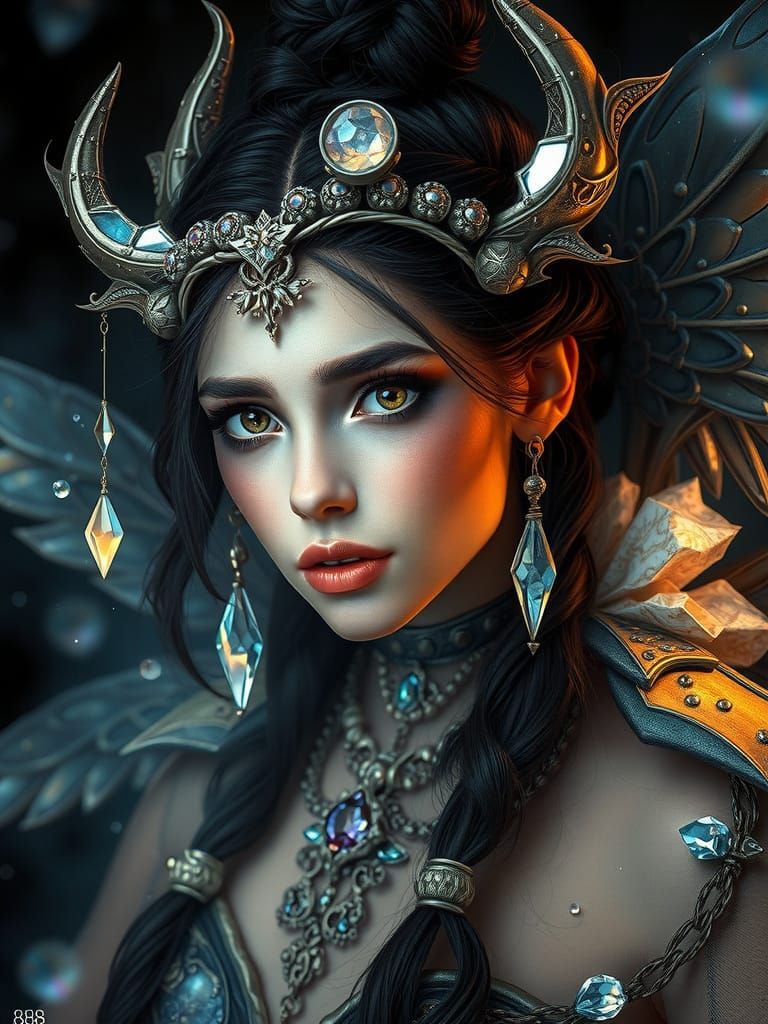 a mystical and fantastical woman