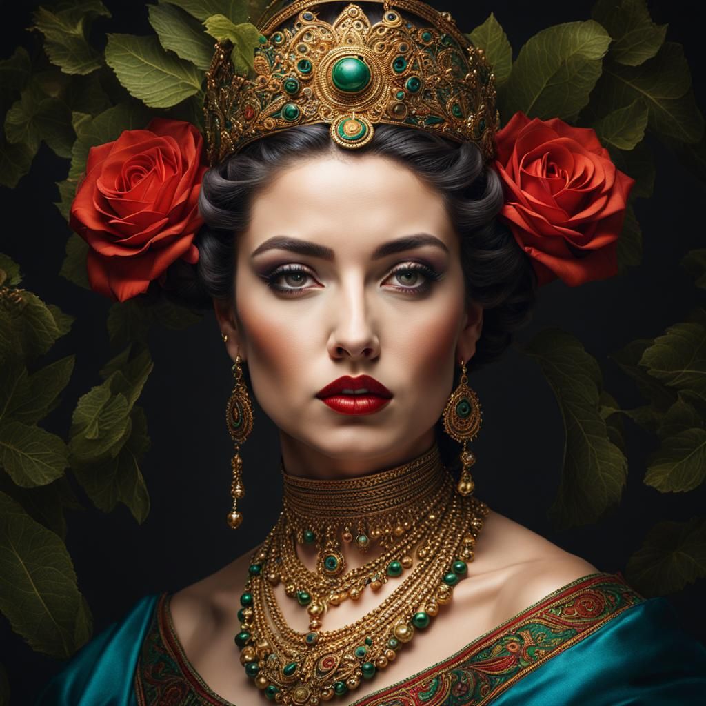 Goddess Calliope: A Stunning Portrait