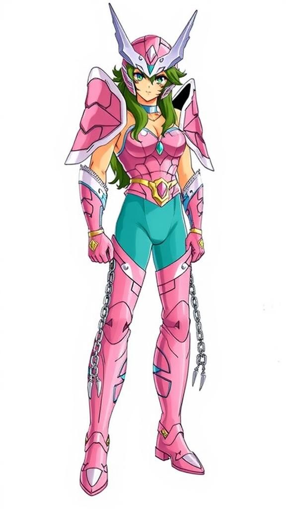 Female Andromeda Warrior in Galactic Coliseum