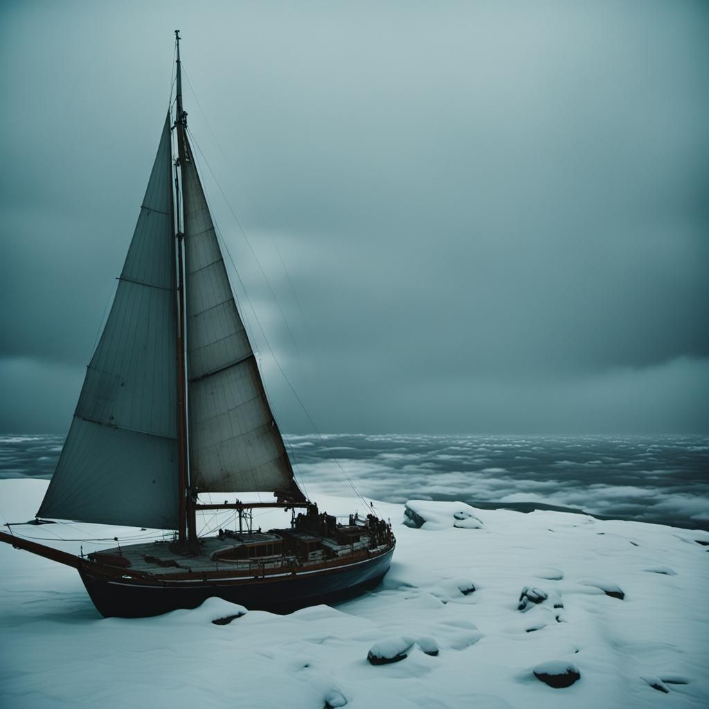 Cinematic Winter Sail: A Song of the Wind