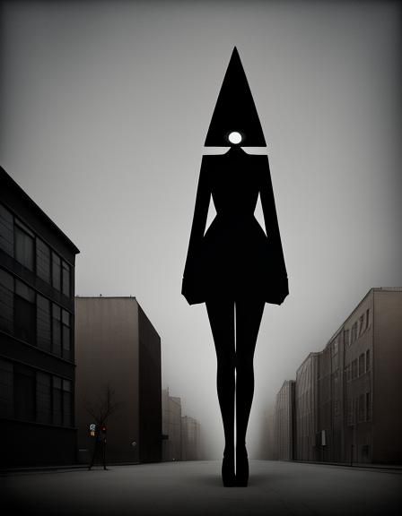 Minimalist Silhouette in Pop Street Style