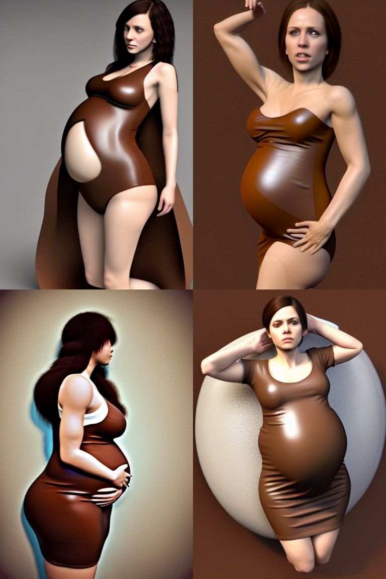 Realistic 3D Render of Childbirth Scene