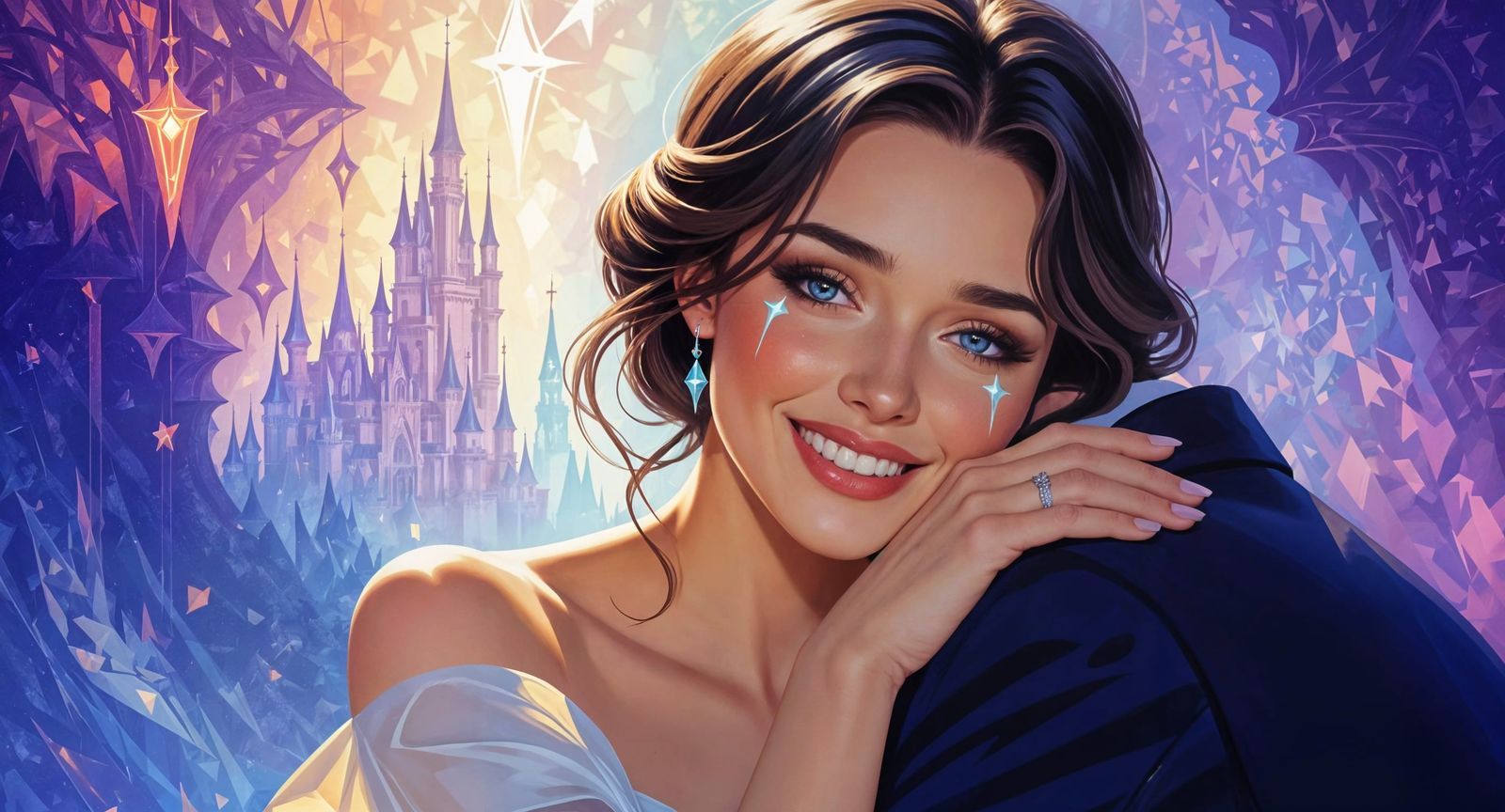 Hyperdetailed Tears of Light: Fantastical Matte Painting