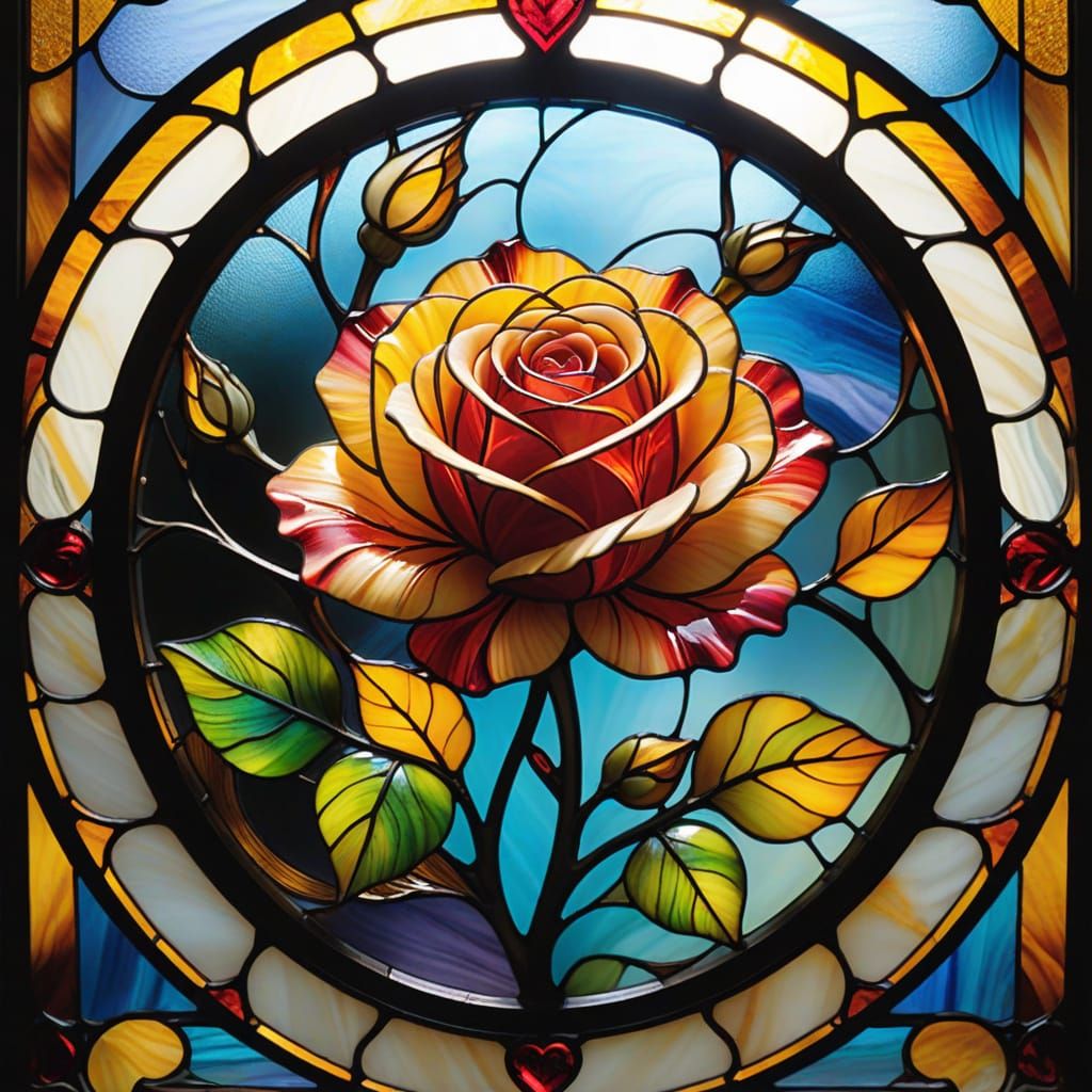 Rose Stained Glass