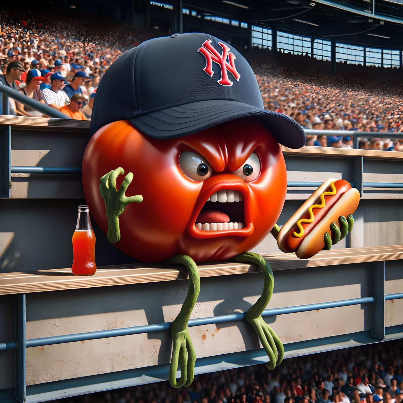 New York Yankees Fan - Angry Tomato 2