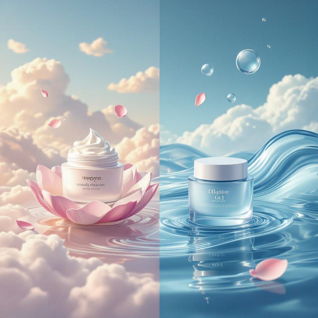 Surreal Skincare Comparison: Cream vs Gel