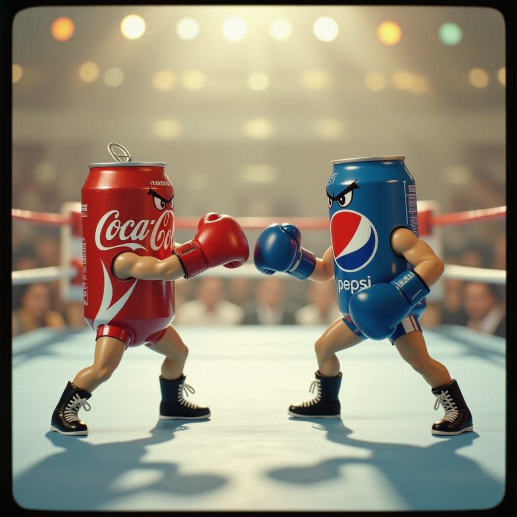 Coca-Cola vs Pepsi: Epic Can Boxing Match
