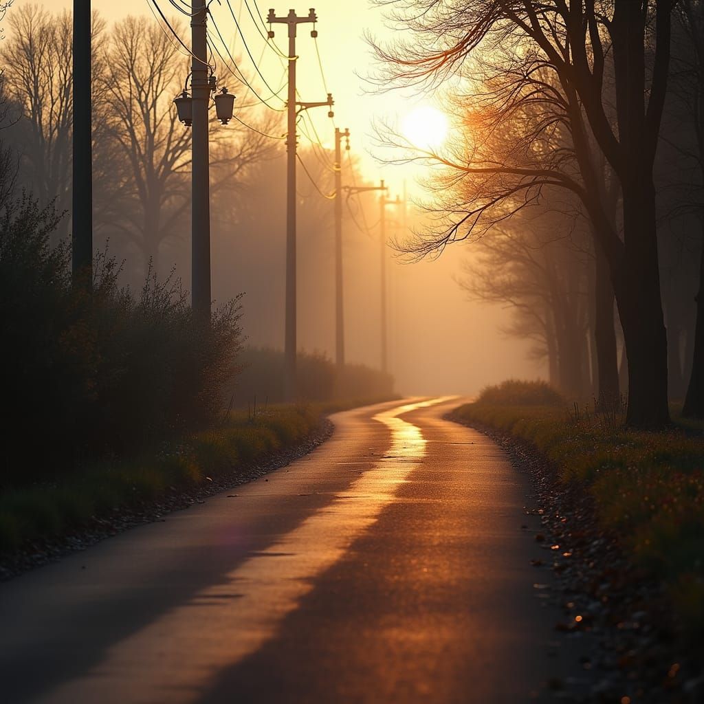 AI Generated Image of Daybreak