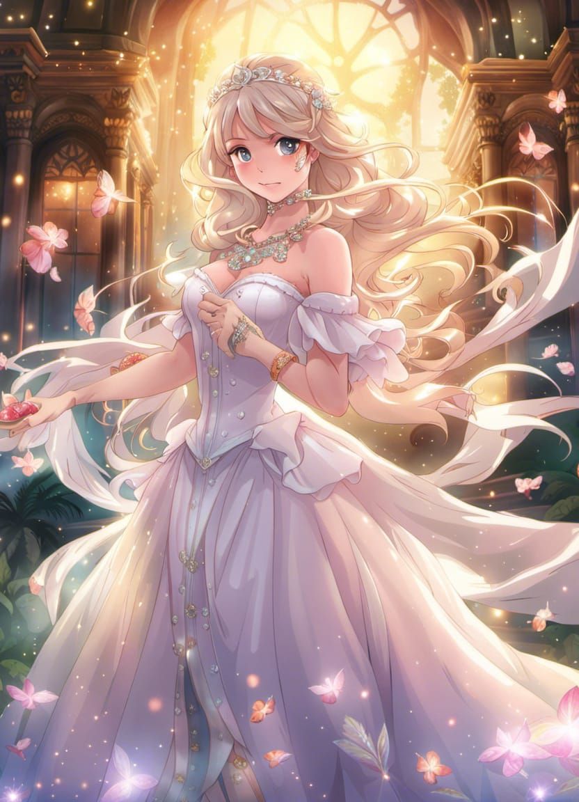 Monstrous Sea Hag in Gothic Ballgown