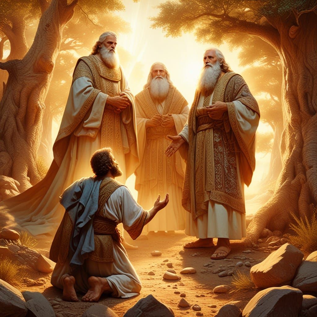 Abraham - The divine encounter (Genesis 18:1-2)