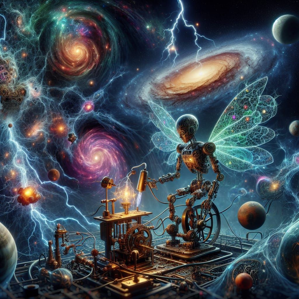 Cosmic Steampunk Workshop with Aurora and Portals