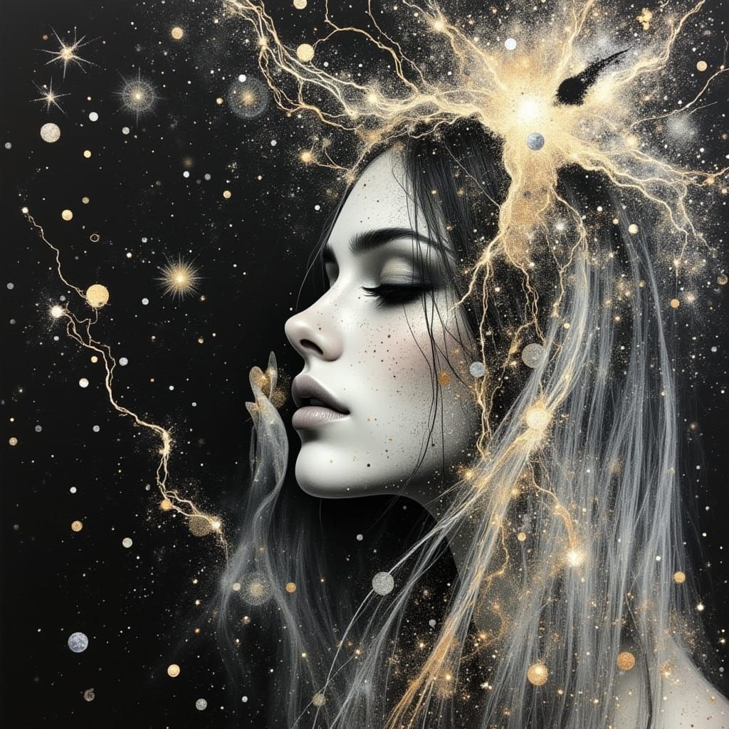 Ethereal Goddess in Spectral Castle