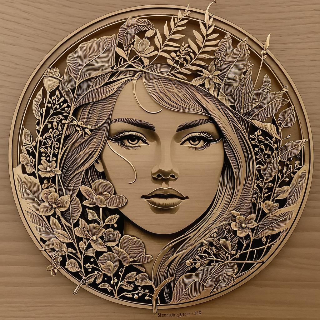Detailed Engraving Art