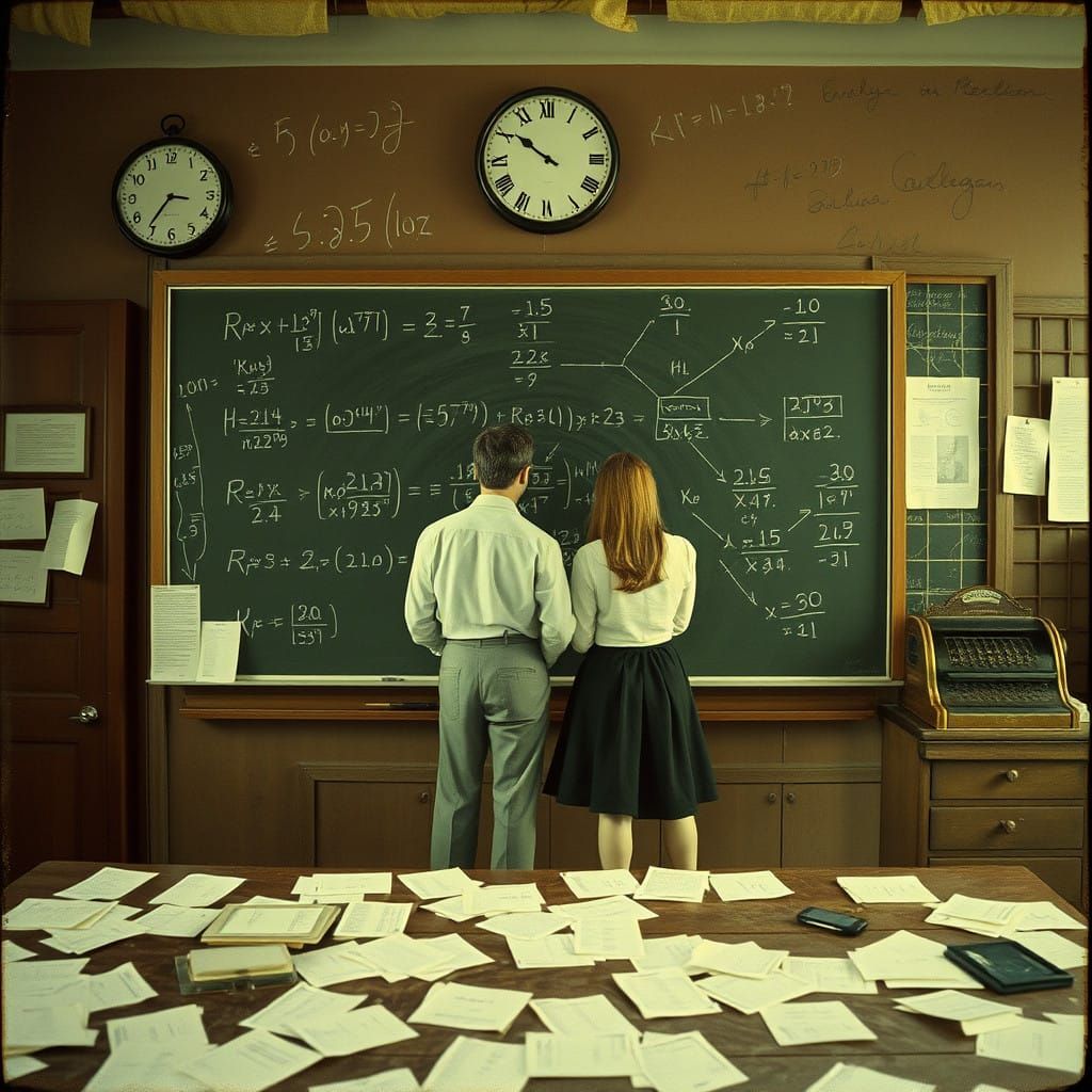 Double Exposure: Math, Nostalgia, and Cinematic Light