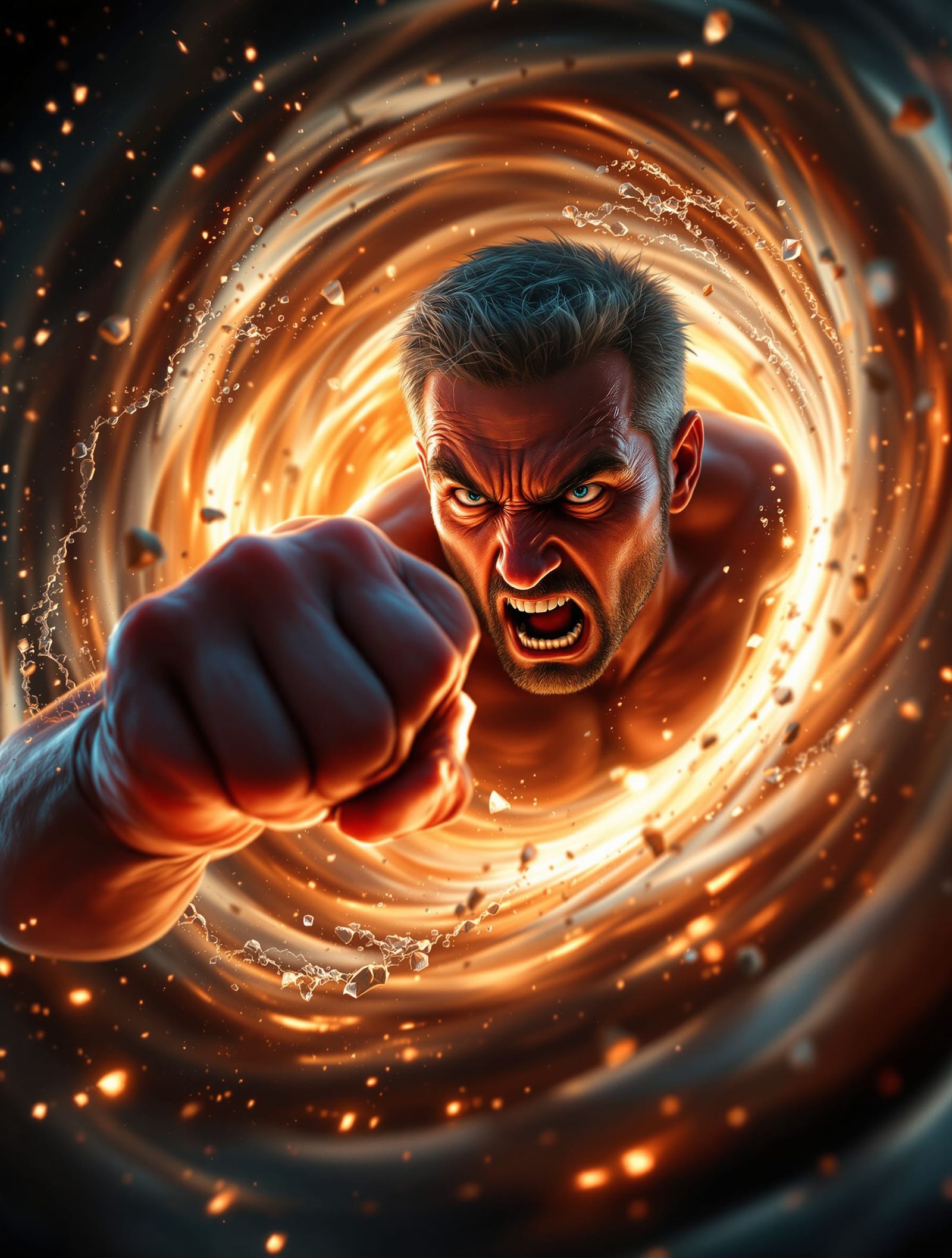 Man Punches Through Black Hole in Frustration