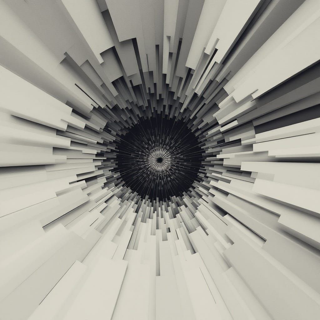 Cosmic Fractal Vortex Unfolds into Infinity