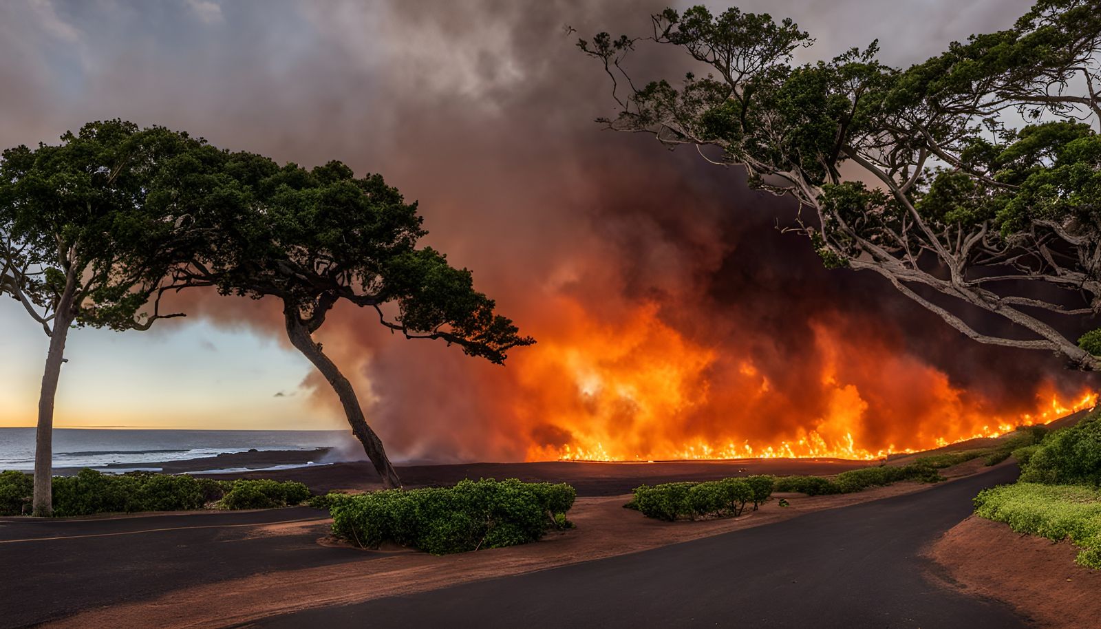 Devastation Aftermath of Maui Fire