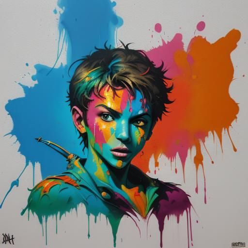 Peter Pan in Abu Dhabi: Graffiti Art