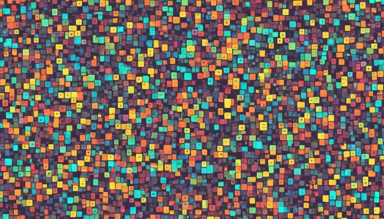 Random Pixels Wallpaper