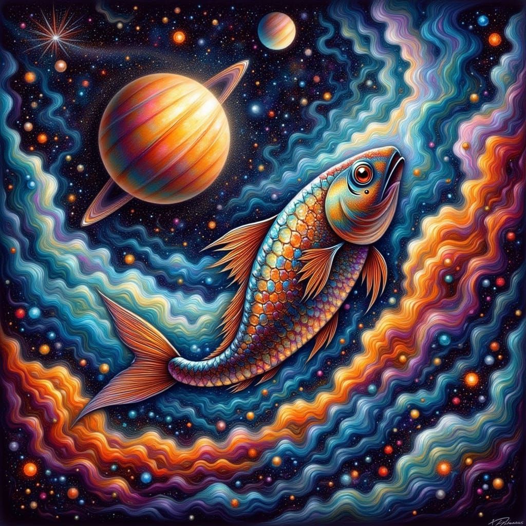 Pisces Swims Through the Cosmos