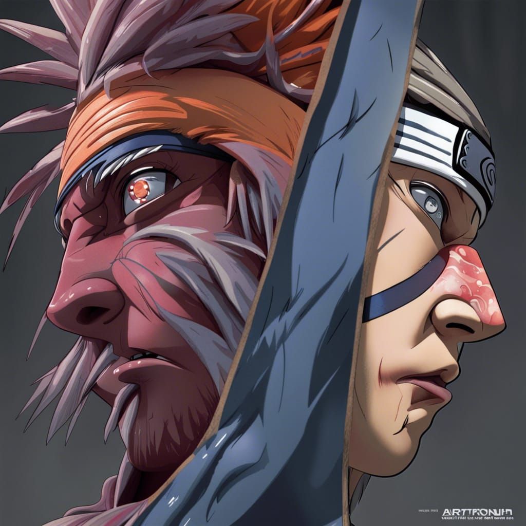 Pain from Naruto: Detailed Illustration